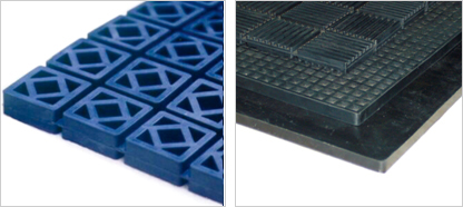 Damping rubber Pad (DR-P/W/S)