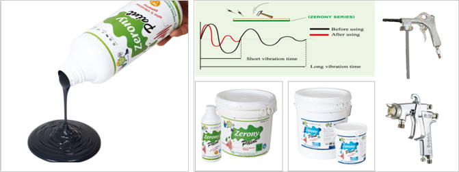 Aqueous damping paint (DP/DP-F) 